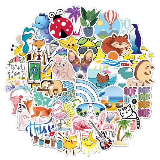 Vinyl Decal Stickers Pack to Juj Up your bike